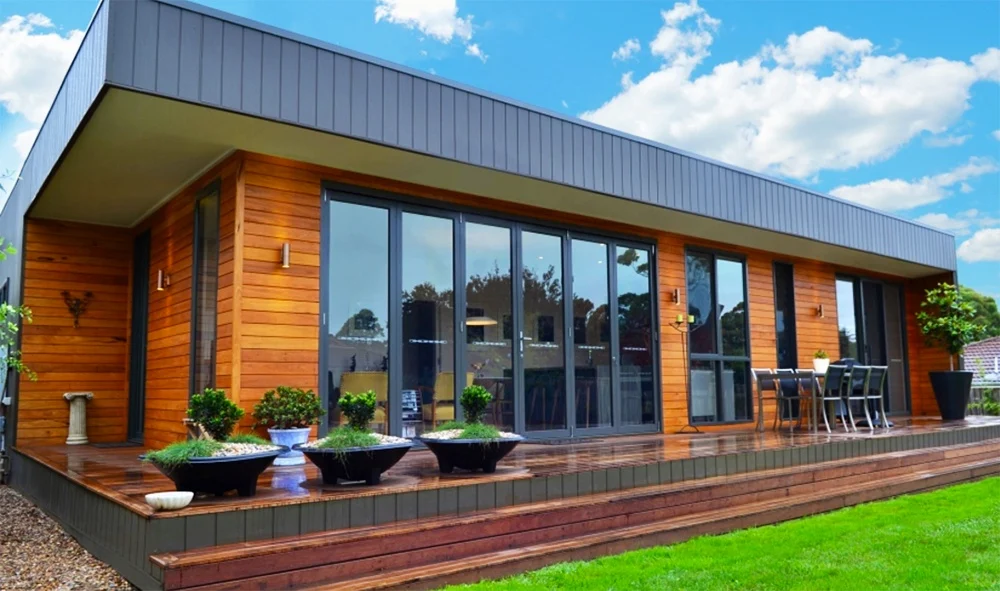 Tambo front view.jpg 3 bedroom modular home - Tambo design by Tachos House